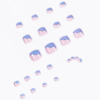 No.212 Simple Cute Toenails Patch 24pcs/Set