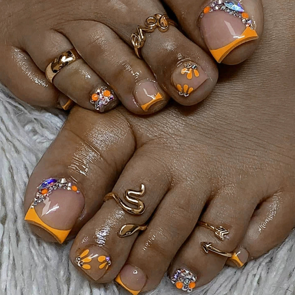 No.478 Flash Toenails Patch 24pcs/Set