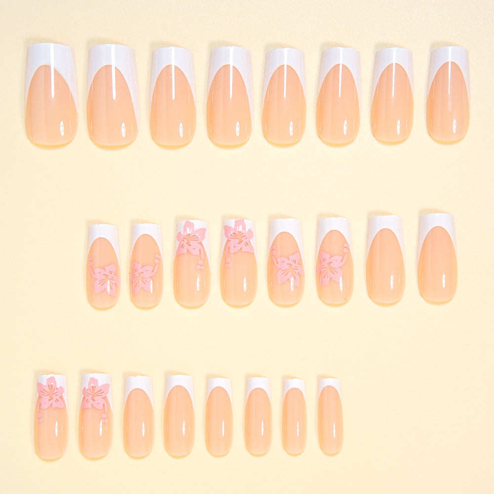 No.PSN184 Pink Petals Hand & Toe Pair Set-48pcs