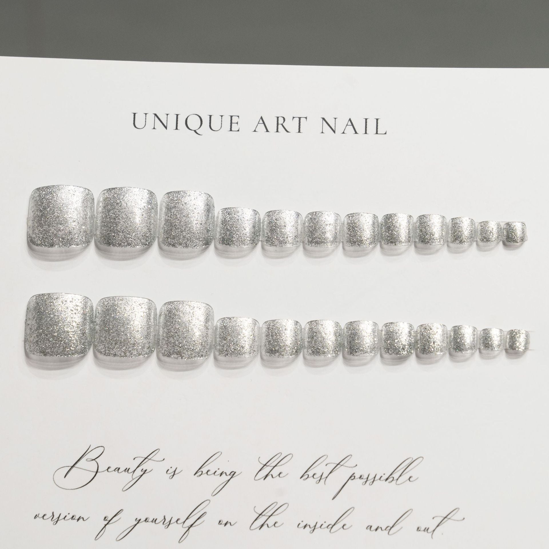 No.310 Glitter Toenails Patch 24pcs/Set