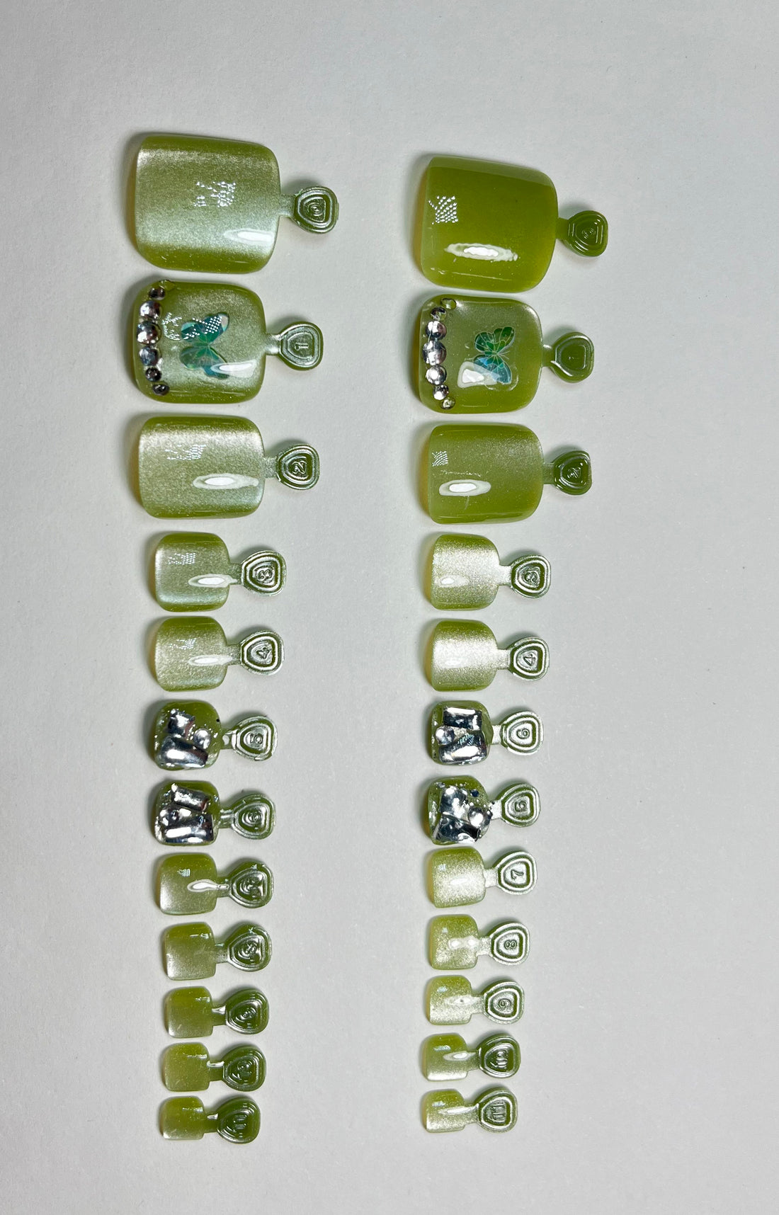 No.DT10 Green Butterfly Cat&