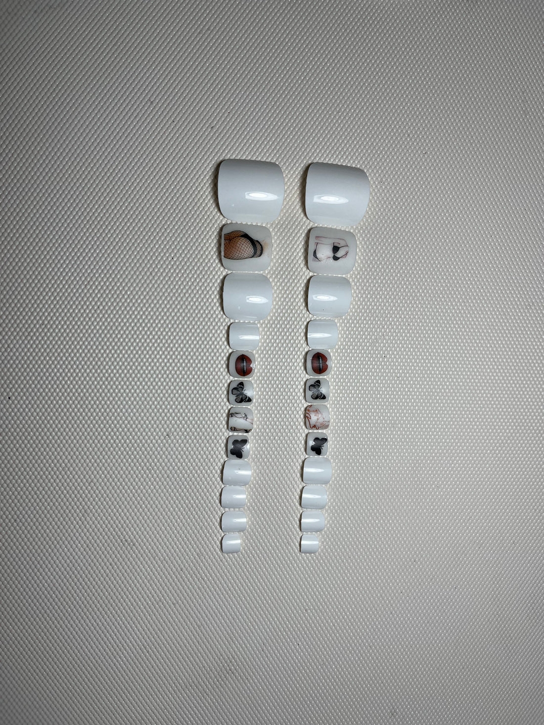 No.PSN66 Sexy Girl Hand & Toe Pair Set-48pcs