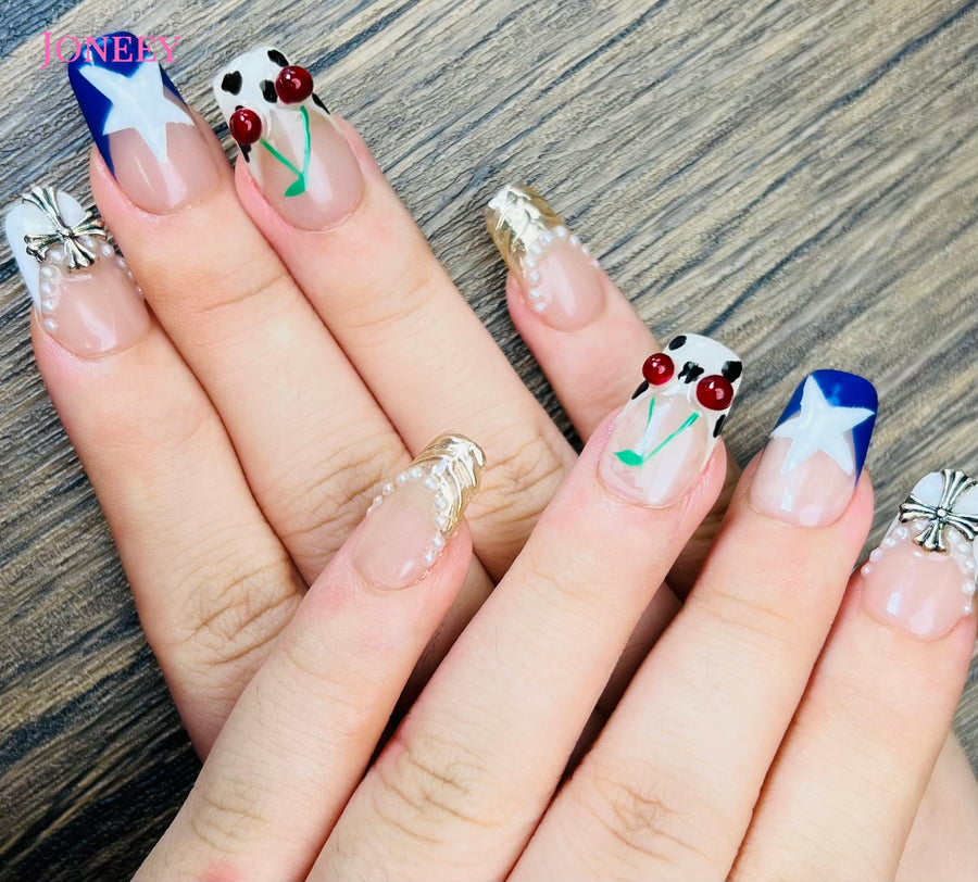 No.PSN153 Leopard Hand & Toe Pair Set-20pcs