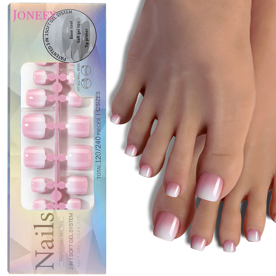 No.621 120Pcs French Press on Toenails