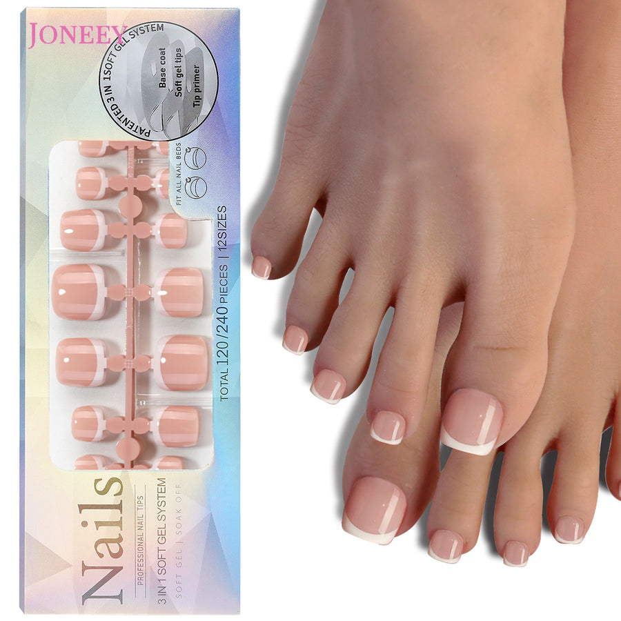 No.621 120Pcs French Press on Toenails