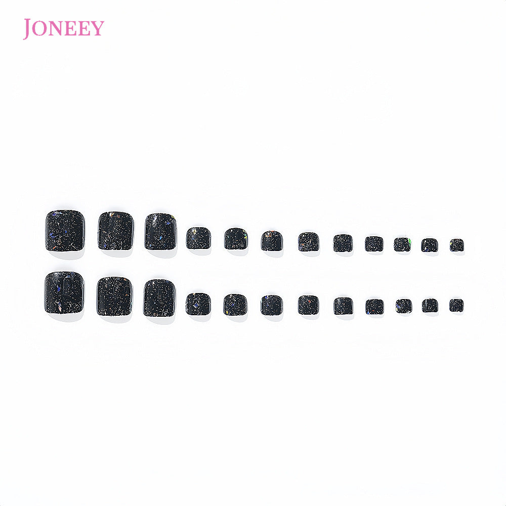 No.623 Laser Foil Toenails Patch 24pcs/Set