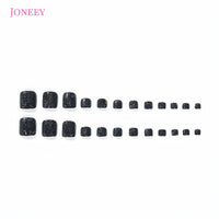 No.623 Laser Foil Toenails Patch 24pcs/Set