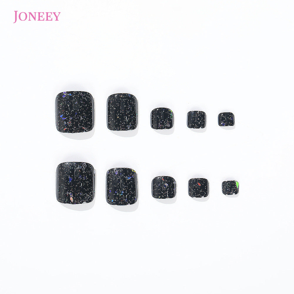 No.623 Laser Foil Toenails Patch 24pcs/Set