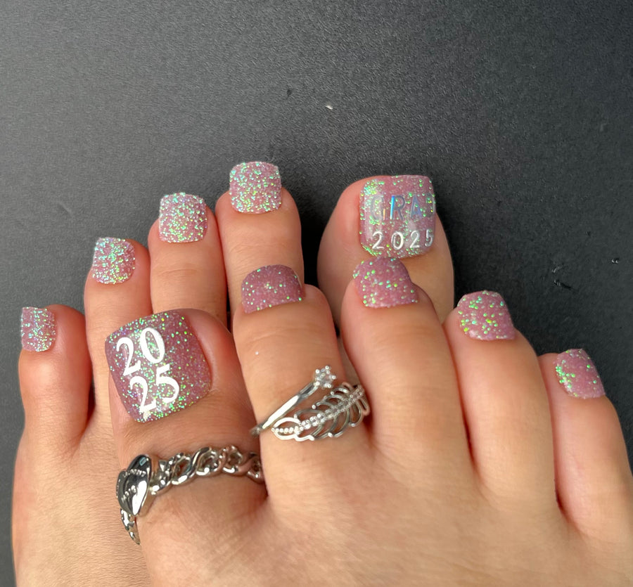 No.DT9 2025 Toenails Patch 24pcs/Set