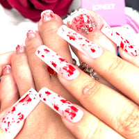 No.PSN173 Halloween Bood Hand & Toe Pair Set-48pcs