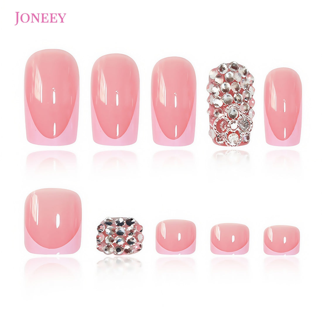 No.PSN146 Pink Hand & Toe Pair Set-48pcs