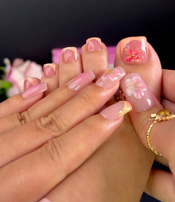 No.PSN99 Print Hand & Toe Pair Set-48pcs