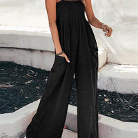 Stay A While Gauze Casual Jumpsuit