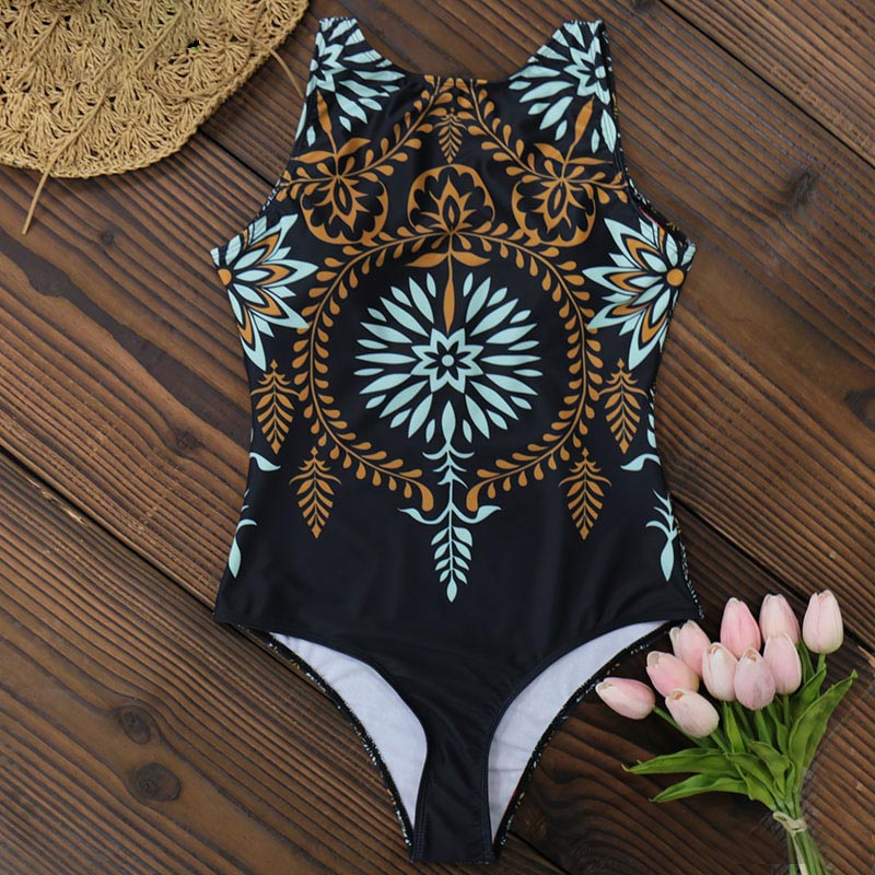 Women Abstract Swimsuit