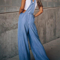 Denim Empire Wide Leg Ripper Jumpsuit