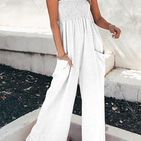 Stay A While Gauze Casual Jumpsuit